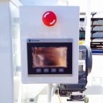bagging machine with red button | EZ Machinery