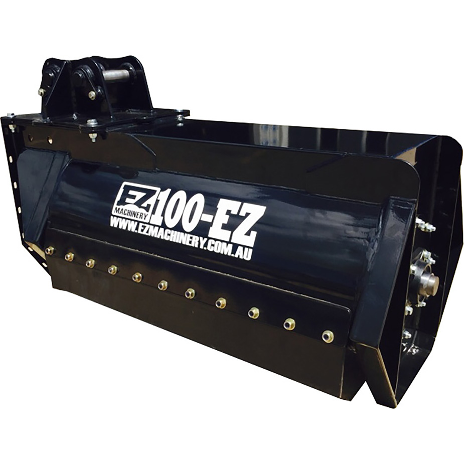 EZ Machiner Swinging Flail Mulcher for Excavators, Backhoes, and Telehandlers