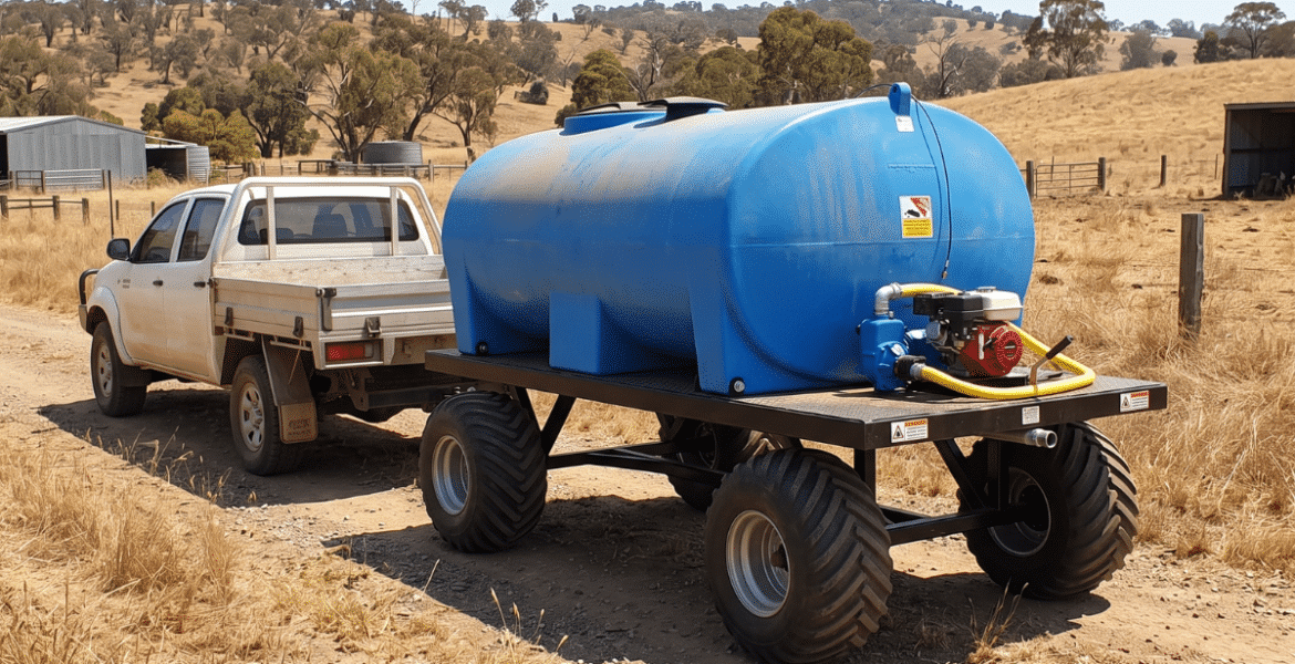 bushfire fire fighting trailer